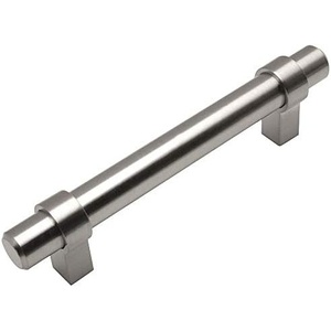 image:imageCosmas 5 Pack 16135SN Satin Nickel Contemporary Bar Cabinet Handle Pull  312 Hole Centers