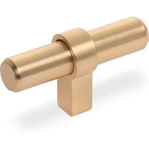 image:imageCosmas 5 Pack 181BG Brushed Gold Cabinet Bar Handle Pull Knob  238 Long