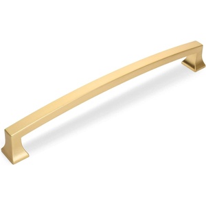 image:imageCosmas 5 Pack 755192BG Brushed Gold Contemporary Cabinet Hardware Handle Pull  712 Inch 192mm Hole Centers