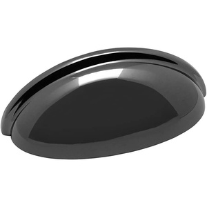 image:imageCosmas 5 Pack 783BN Black Nickel Cabinet Hardware Bin Cup Drawer Cup Pull  3 Inch 76mm Hole Centers