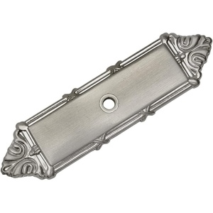 image:imageCosmas 5 Pack 9467SN Satin Nickel Cabinet Hardware Knob BackplateBack Plate