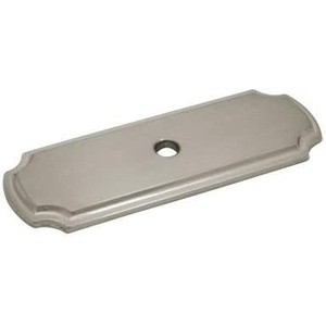 image:imageCosmas 5 Pack B112SN Satin Nickel Cabinet Hardware Knob BackplateBack Plate