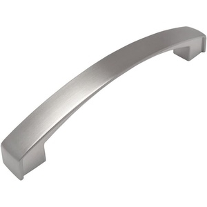 image:imageCosmas 616128SN Satin Nickel Modern Cabinet Hardware Arch Handle Pull  5 Inch 128mm Hole Centers