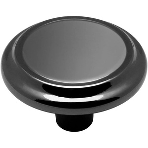 image:imageCosmas 799BN Black Nickel Cabinet Hardware Round Knob  114 Diameter