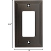image:imageCosmas 25000ORB Oil Rubbed Bronze Single GFIDecora Rocker Wall Switch Plate Switchplate Cover