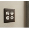 image:imageCosmas 25012ORB Oil Rubbed Bronze Double Duplex Electrical Outlet Wall Plate