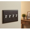 image:imageCosmas 25045ORB Oil Rubbed Bronze Quadruple Toggle Switchplate Wall Switch Plate Cover