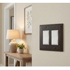 image:imageCosmas 25090ORB Oil Rubbed Bronze Double GFIDecora Rocker Wall Switch Plate Switchplate Cover