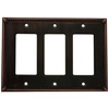 image:imageCosmas 44072SN Satin Nickel Single ToggleGFI Decora Rocker Combo Wall Switch Plate Switchplate CoverOil Rubbed Bronze