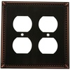 image:imageCosmas 44072SN Satin Nickel Single ToggleGFI Decora Rocker Combo Wall Switch Plate Switchplate CoverOil Rubbed Bronze