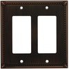 image:imageCosmas 44072SN Satin Nickel Single ToggleGFI Decora Rocker Combo Wall Switch Plate Switchplate CoverOil Rubbed Bronze