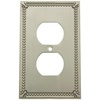 image:imageCosmas 44072SN Satin Nickel Single ToggleGFI Decora Rocker Combo Wall Switch Plate Switchplate CoverSatin Nickel