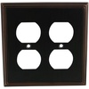 image:imageCosmas 65027ORB Oil Rubbed Bronze Single ToggleGFI Decora Rocker Combo Wall Switch Plate Switchplate CoverOil Rubbed Bronze