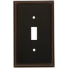 image:imageCosmas 65027ORB Oil Rubbed Bronze Single ToggleGFI Decora Rocker Combo Wall Switch Plate Switchplate CoverOil Rubbed Bronze