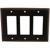 image:imageCosmas 65027ORB Oil Rubbed Bronze Single ToggleGFI Decora Rocker Combo Wall Switch Plate Switchplate CoverOil Rubbed Bronze