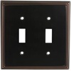 image:imageCosmas 65027ORB Oil Rubbed Bronze Single ToggleGFI Decora Rocker Combo Wall Switch Plate Switchplate CoverOil Rubbed Bronze