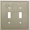 image:imageCosmas 65027ORB Oil Rubbed Bronze Single ToggleGFI Decora Rocker Combo Wall Switch Plate Switchplate CoverSatin Nickel