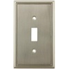image:imageCosmas 65027ORB Oil Rubbed Bronze Single ToggleGFI Decora Rocker Combo Wall Switch Plate Switchplate CoverSatin Nickel