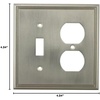 image:imageCosmas 65027ORB Oil Rubbed Bronze Single ToggleGFI Decora Rocker Combo Wall Switch Plate Switchplate CoverSatin Nickel