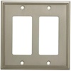 image:imageCosmas 65027ORB Oil Rubbed Bronze Single ToggleGFI Decora Rocker Combo Wall Switch Plate Switchplate CoverSatin Nickel