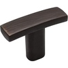 image:image10 Pack  Cosmas 2363ORB Oil Rubbed Bronze Subtle Arch Cabinet Hardware Knob 1716 Overall Length25 Pack