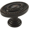 image:image10 Pack  Cosmas 4886ORB Oil Rubbed Bronze Oval Beaded Cabinet Knob