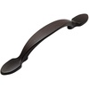 image:image10 Pack  Cosmas 9502ORB Oil Rubbed Bronze Cabinet Hardware Footed Handle Pull  3 Inch 76mm Hole Centers