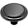 image:image50 Pack  Cosmas 799BN Black Nickel Cabinet Hardware Round Knob  114 Diameter