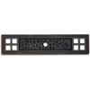 image:imageCosmas 10 Pack 10552ORB Oil Rubbed Bronze Hammered Cabinet Knob Backplate Back Plate