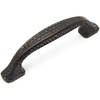 image:imageCosmas 10 Pack 10553ORB Oil Rubbed Bronze Hammered Cabinet Handle Pull Hardware  3 Inch 76mm Hole Centers