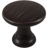 image:imageCosmas 10 Pack 4545ORB Oil Rubbed Bronze Cabinet Hardware Miniature Round Knob  78 Diameter