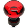 image:imageCosmas 10 Pack 6355ORBR Oil Rubbed Bronze Cabinet Hardware Round Knob with Red Glass  138 Diameter
