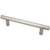 image:imageCosmas 10 Pack Hardware European Style Bar Cabinet Pull 6 18 Satin Nickel 334 Center 96mm