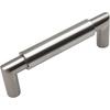 image:imageCosmas 150096SN Satin Nickel Contemporary Cabinet Hardware Bar Handle Pull  334 Inch 96mm Hole Centers