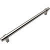 image:imageCosmas 25 Pack 161224SN Satin Nickel Contemporary Bar Cabinet Handle Pull  878 224mm Hole Centers