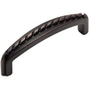 image:imageCosmas 25 Pack 2283ORB Oil Rubbed Bronze Rope Cabinet Hardware Handle Pull  3 Inch 76mm Hole Centers
