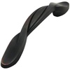 image:imageCosmas 25 Pack 9009ORB Oil Rubbed Bronze Twist Cabinet Hardware Handle Pull  3 Inch 76mm Hole Centers