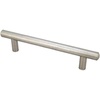 image:imageCosmas 25 Pack Hardware European Style Bar Cabinet Pull 6 18 Satin Nickel 334 Hole Centers 96mm