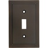 image:imageCosmas 25053ORB Oil Rubbed Bronze Single Toggle Switch Plate Switchplate Cover
