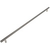 image:imageCosmas 305480SN Satin Nickel Cabinet Hardware Euro Style Bar Handle Pull  1878 480mm Hole Centers 2114 Overall Length