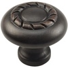image:imageCosmas 4113ORB Oil Rubbed Bronze RopeScroll Cabinet Hardware Knob  1316 Inch Diameter