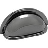 image:imageCosmas 4310BN Black Nickel Cabinet Hardware Bin Cup Drawer Handle Pull  3 Inch 76mm Hole Centers