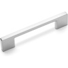 image:imageCosmas 5 Pack 1124496SN Satin Nickel Modern Cabinet Hardware Handle Pull  334 Inch 96mm Hole Centers