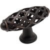 image:imageCosmas 5 Pack 1749ORB Oil Rubbed Bronze Cabinet Hardware Birdcage Knob
