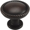 image:imageCosmas 5 Pack 4115ORB Oil Rubbed Bronze RopeScroll Cabinet Hardware Knob  114 Inch Diameter