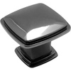 image:imageCosmas 5 Pack 4391BN Black Nickel Modern Cabinet Hardware Knob  114 Inch Square