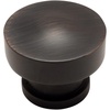image:imageCosmas 5 Pack 704ORB Oil Rubbed Bronze Round Contemporary Cabinet Hardware Knob  114 Diameter