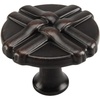image:imageCosmas 5 Pack 7062ORB Oil Rubbed Bronze Braided Cabinet Hardware Round Knob  114 Diameter