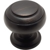 image:imageCosmas 5 Pack 7498ORB Oil Rubbed Bronze Cabinet Hardware Round Knob  114 Diameter  Wide Base