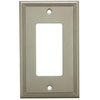 image:imageCosmas 65027ORB Oil Rubbed Bronze Single ToggleGFI Decora Rocker Combo Wall Switch Plate Switchplate CoverSatin Nickel